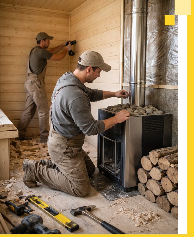 Строительство деревянных бань под ключ в Раменском проекты и монтаж