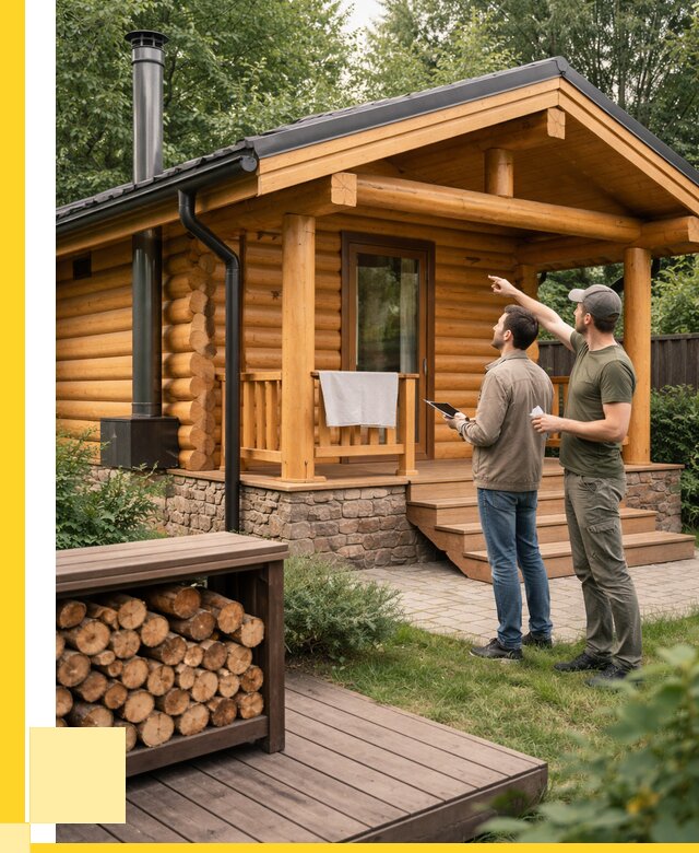 Бани для дачи под ключ в Раменском от 253475 р. | ЭриданРмн