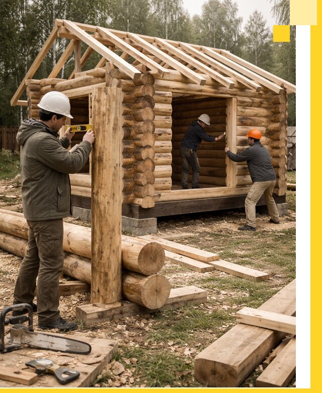 Строительство бань для дачи под ключ в Раменском с доставкой и монтажом