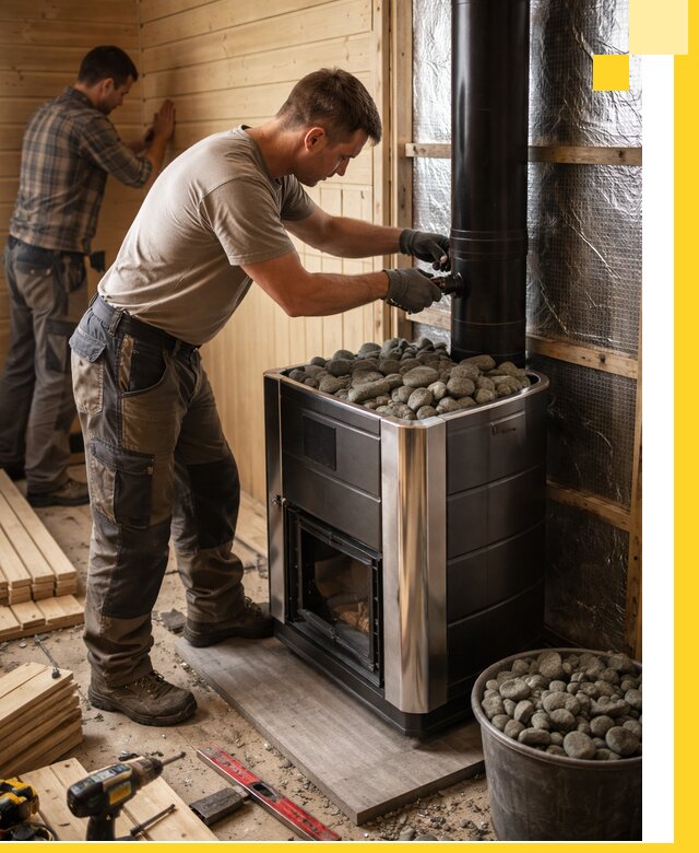 Проектирование и строительство парилок для бани в Раменском под ключ