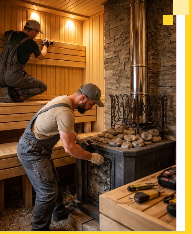 Комплексный дизайн бань, саун и зон отдыха в Раменском