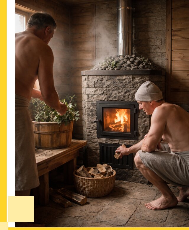 Банные печи под ключ в Раменском от 45626 р. | ЭриданРмн кирпичная