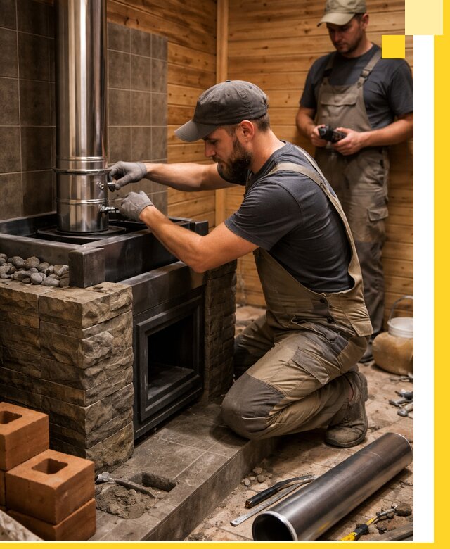 Изготовление и установка банных печей под ключ в Раменском