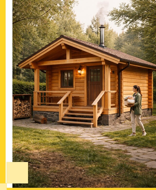 Купить баню под ключ в Раменском от 659035 р. | ЭриданРмн