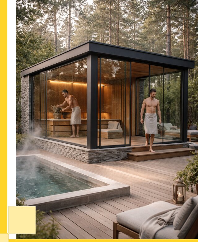 Стеклянные бани и двери в Раменском от 456255 р. | ЭриданРмн