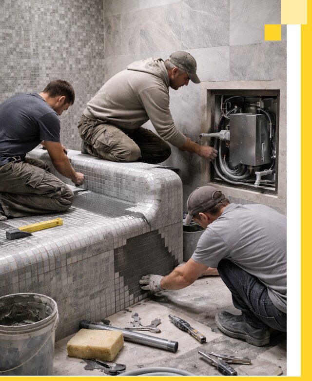 Проекты хамамов под ключ в Раменском и дизайн и строительство