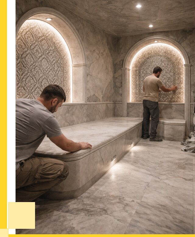 Турецкие бани под ключ в Раменском от 253475 р. | ЭриданРмн