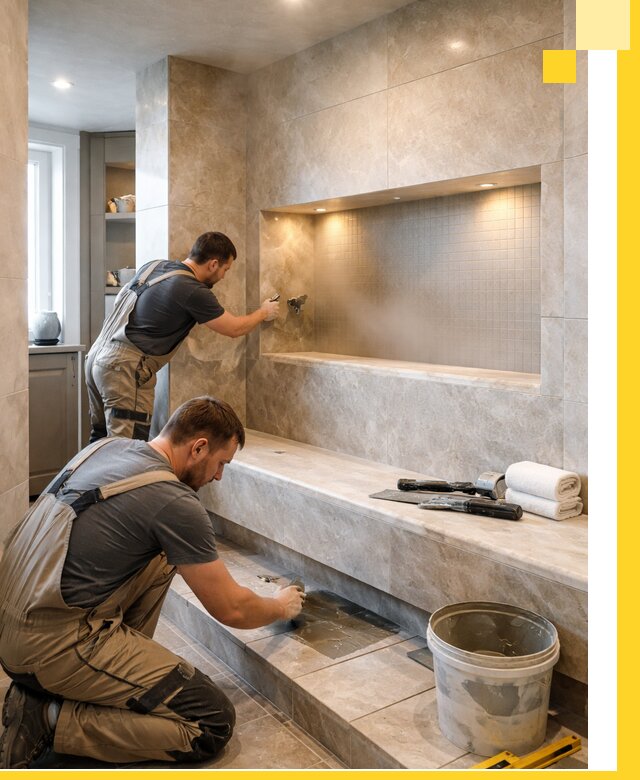 Профессиональное строительство хамама в квартире в Раменском