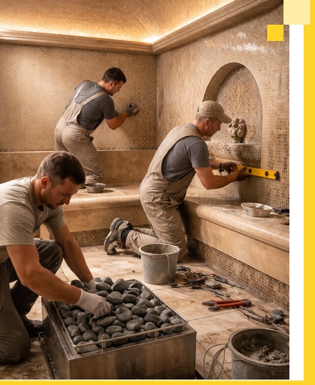 Проектирование и строительство хамама и сауны в Раменском