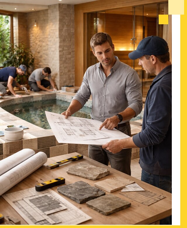 Проектирование SPA зон под ключ в Раменском с инженерией